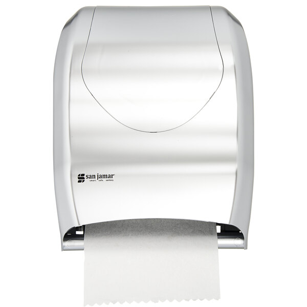 San Jamar T1370SS Tear-N-Dry Summit Hands Free Roll Towel