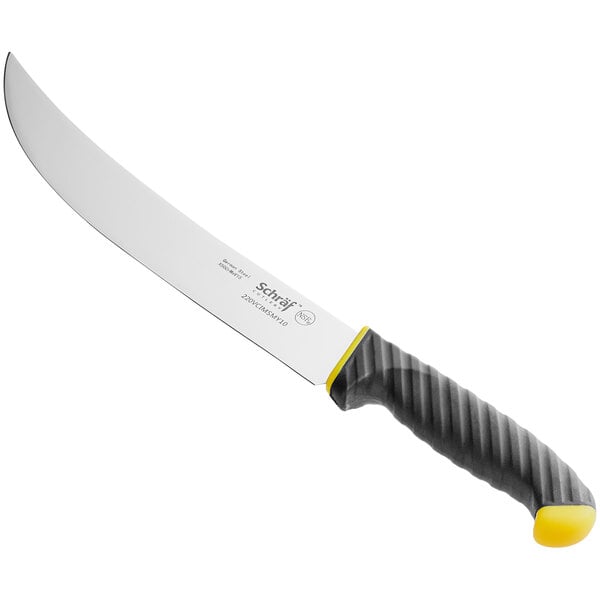 Update International Professional Cimeter Knife, 11 Blade - Pack of 3 | Bakedeco