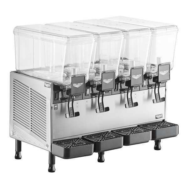 Vollrath VBBD437F Quadruple 3.17 Gallon Bowl Refrigerated Beverage