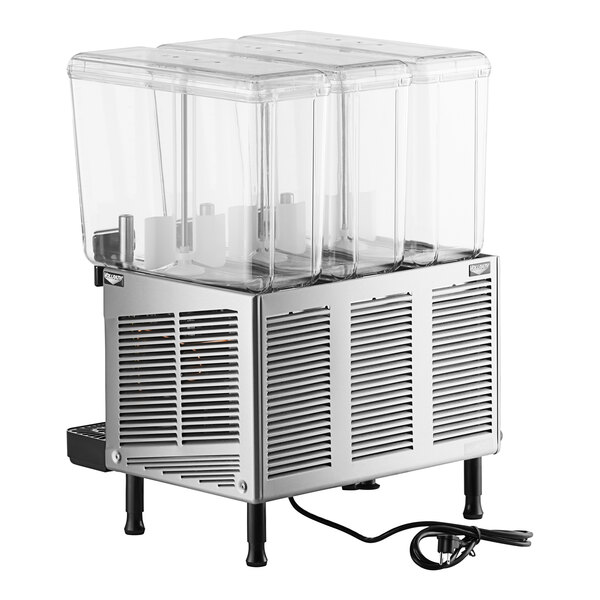 Vollrath VBBE337S Triple 5.28 Gallon Bowl Refrigerated Beverage