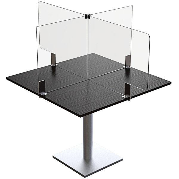 Rosseto TDK002 Avant Guarde Acrylic Table Divider Kit for 36" x 36" Tables