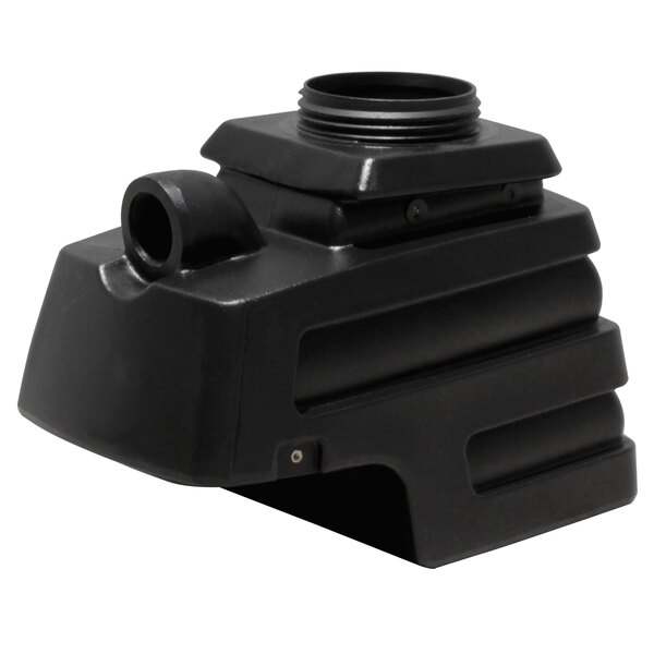 A black plastic Mytee Lite Recovery Tank with a round cap.