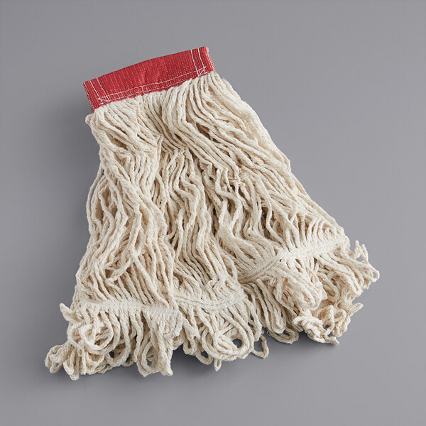 Rubbermaid Commercial 1 in String Wet Mop, 16 oz Dry Wt, Slide On Connection, Cu