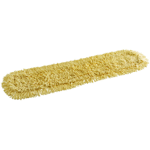 Rubbermaid FGJ15700YL00 Trapper Blend 48" Yellow Dust Mop