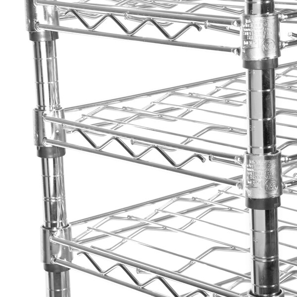 204 Bottle Metro WC258C Super Erecta Cradle Wine Rack 48" x 14" x 86 3/4"