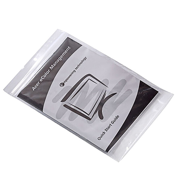 Choice 8" x 10" 2 Mil Polypropylene Zip Top Bag with Hanging Hole - 1000/Case