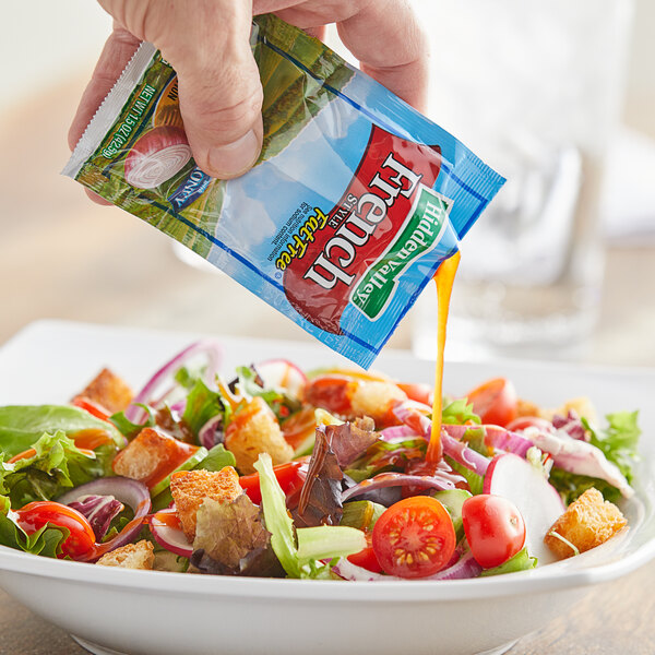 Hidden Valley Fat Free Honey French Dressing Packs (84/Case)