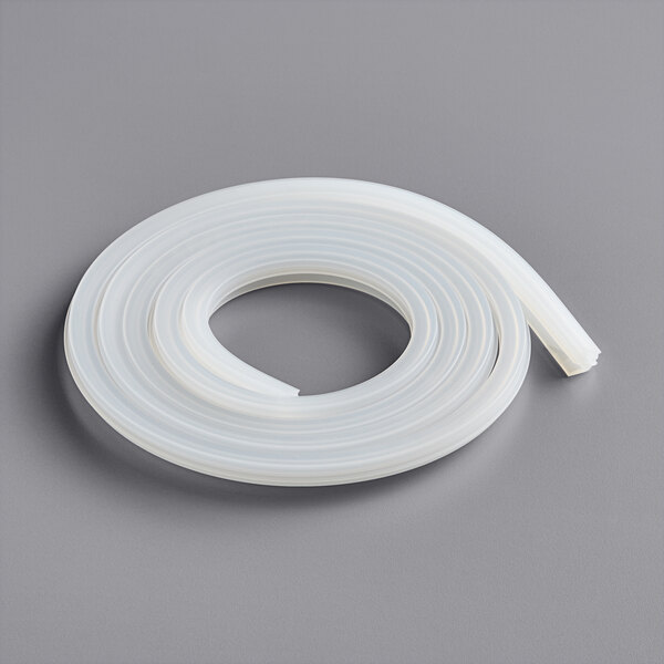 A white flexible tube, the VacPak-It Replacement Lid Gasket.