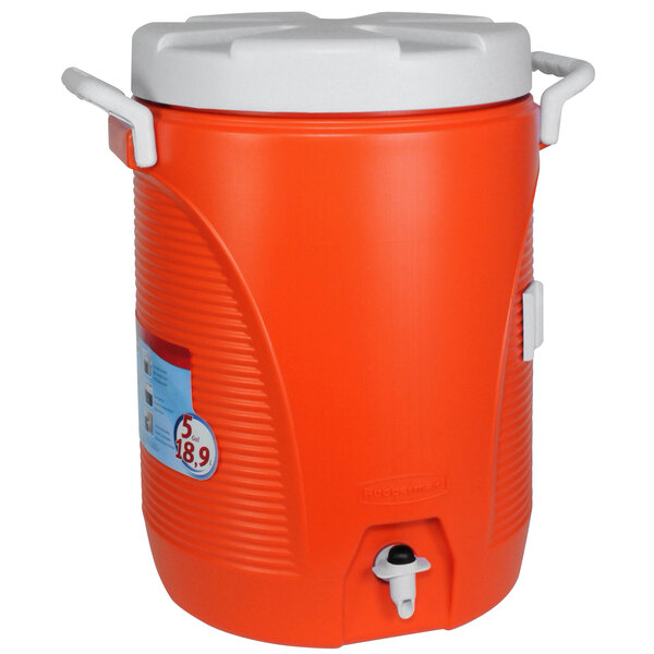 resists dents 5-Gallon Team Cooler scratches and fading 
