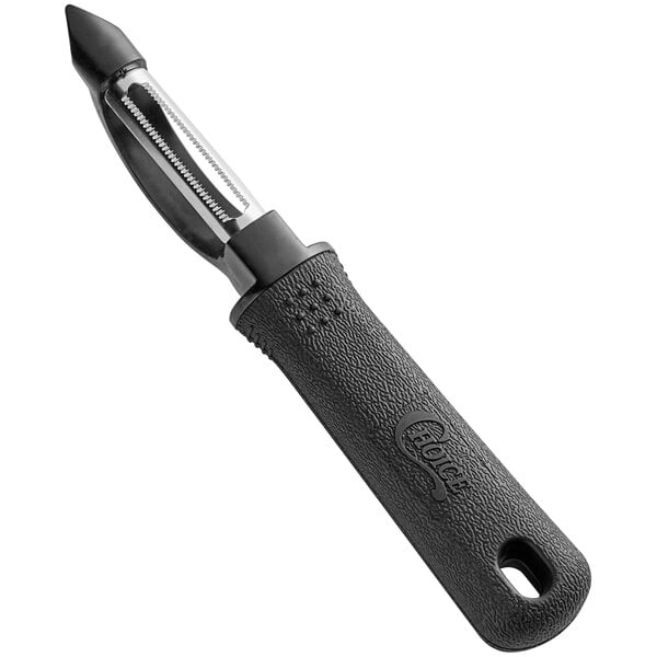 C.A.C. KTCG-PS06, 7.5-inch ComfyGrip Stainless Steel Straight Serrated  Peeler