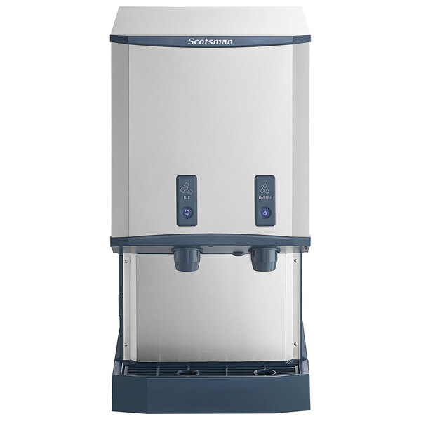 Scotsman Hid540ab 1 Meridian Countertop Air Cooled Ice Machine And Water Dispenser With Push