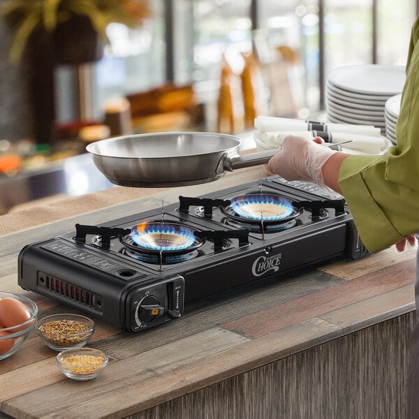 Choice 2-Burner High Performance Butane Range / Portable Stove