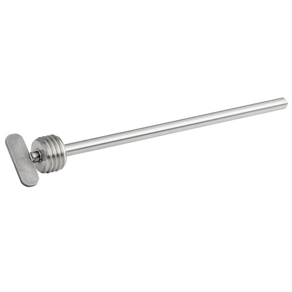 A long silver metal handle for a Fryclone Pole.