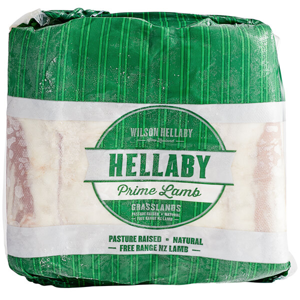 Hellaby 1618 oz. New Zealand Pasture Raised Frenched Lamb Rack 24/Case