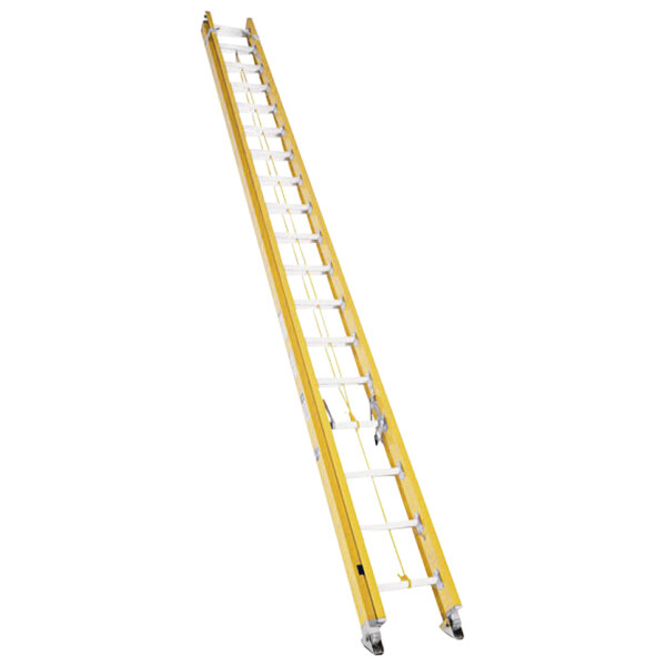 Bauer Corporation 31536 315 Series Type 1A 36' Yellow Fiberglass Extension Ladder 300 lb. Capacity