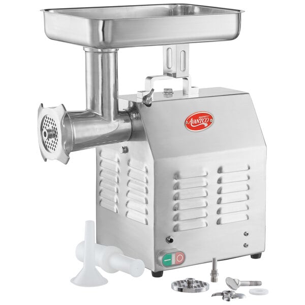 Reliable electric meat mincer in TC-22 size