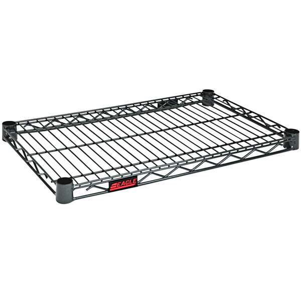 An Eagle Group Valu-Master wire shelf in gray epoxy.