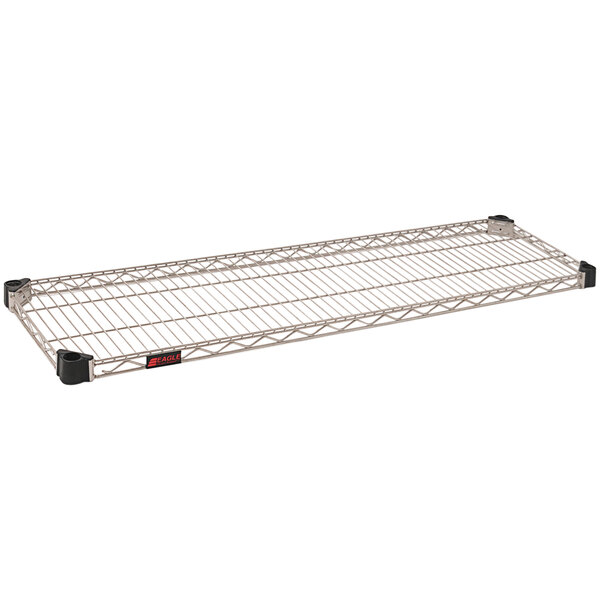 A Eagle Group stainless steel wire shelf.