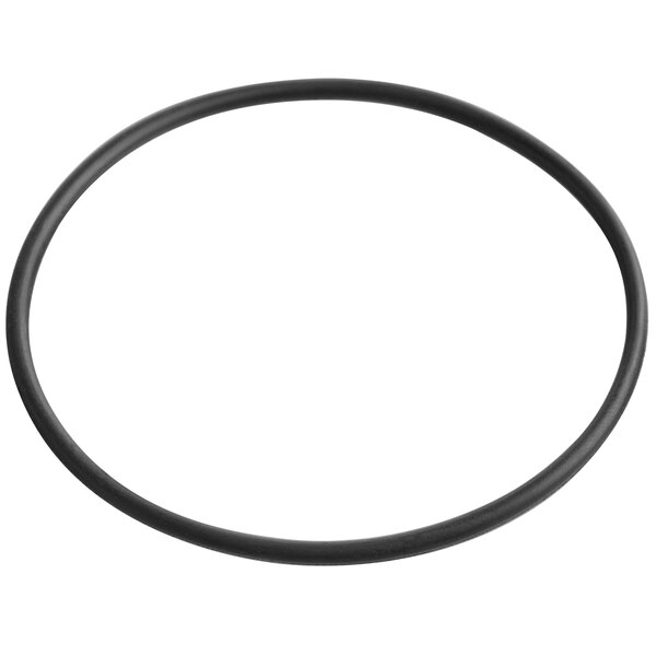 A black round O-ring.