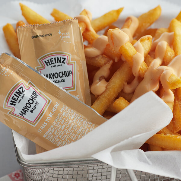 Heinz 12 Gram Mayochup Sauce Portion Packets - 200/Case
