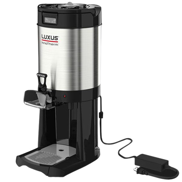 Fetco L4HD15 Luxus Innotherm 1.5 Gallon Thermal Coffee Server with Stand