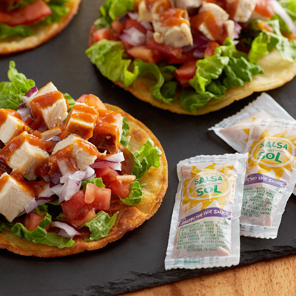 Salsa Del Sol Jalapeno Hot Sauce Packets (500/Case)