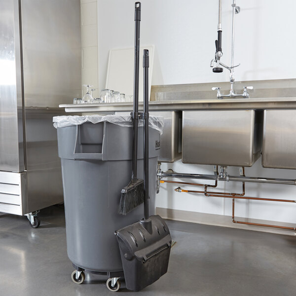 Rubbermaid FG253500BLA Lobby Pro Upright Dustpan Hanger Bracket