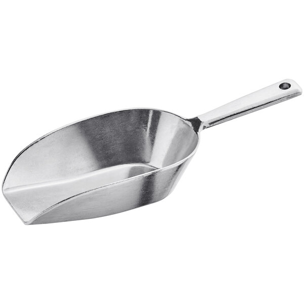 4 Ounce Stainless Steel Ice Scoop