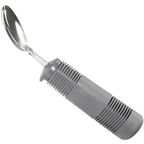 A Richardson Products Inc. weighted adaptive teaspoon with a comfortable grip and a spoon on top.