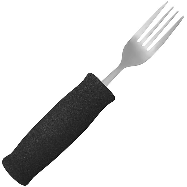 A Richardson Products Inc. fork with a black foam handle.