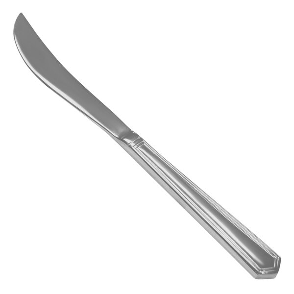 A silver Richardson Products Inc. stainless steel knife with a long handle.