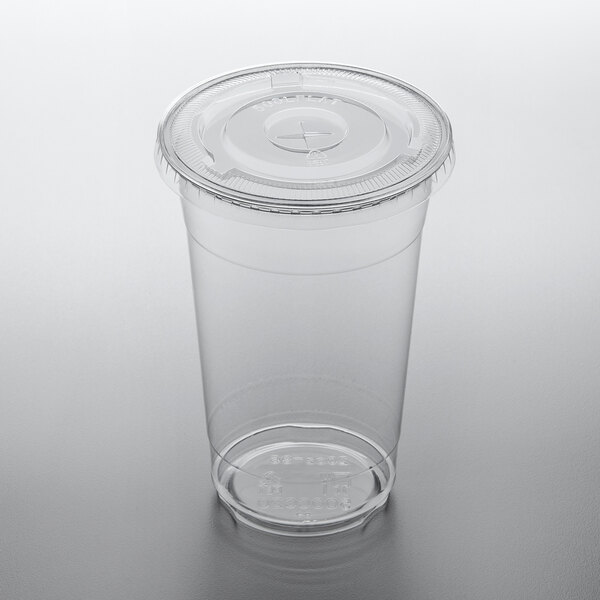 66380 20 Lid For Finger Food Cup Art 66381 Clear Pet Accessories 