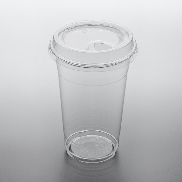 Choice Clear PET Customizable Plastic Cold Cup - 20 oz. - 600/Case