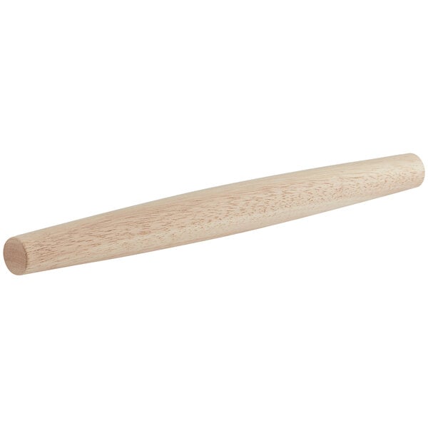 Tapered French Rolling Pin (Rubberwood, 20)