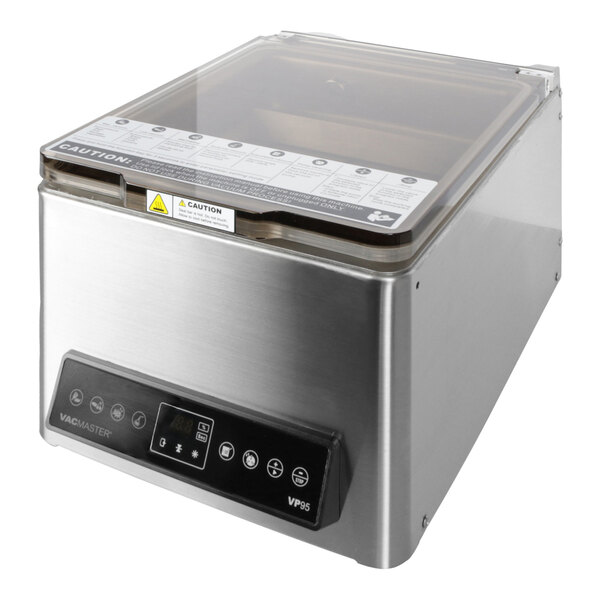 VacMaster VP95 Chamber Vacuum Packaging Machine with 9 1/4" Seal Bar 110V