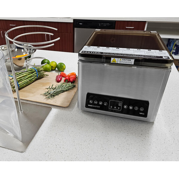 VacMaster VP95 Chamber Vacuum Packaging Machine with 9 1/4" Seal Bar 110V