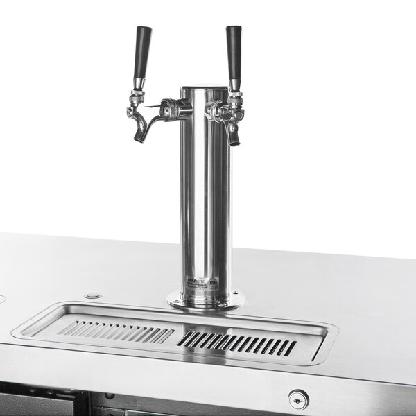 BeverageAir DD72HC1B069 (2) Triple Tap Kegerator Beer Dispenser