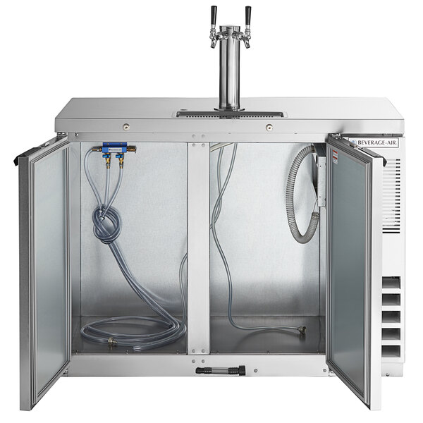 BeverageAir DD48HC1S079 Triple Tap Kegerator Beer Dispenser