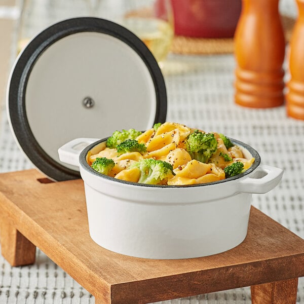 16 oz. Pre-Seasoned Mini Cast Iron Pot with Cover (2 Pots) by MyXOHome