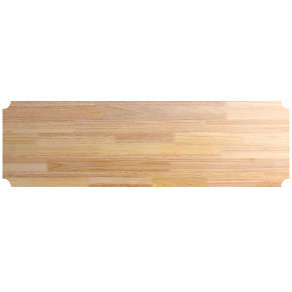Regency Hardwood Cutting Board Insert for Wire Shelving 18" x 60" x 1"