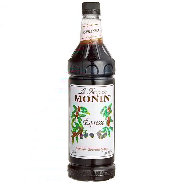 Monin Premium Espresso Flavoring Syrup 1 Liter