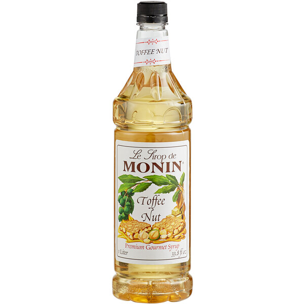 Monin Premium Toffee Nut Flavoring Syrup 1 Liter