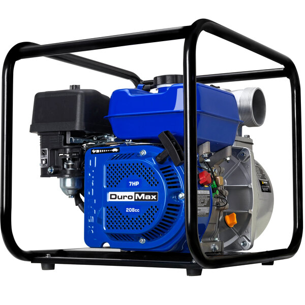 DuroMax XP650WP Portable 208 CC 3" Gasoline Engine Water Pump Kit - 220 GPM, 3600 RPM