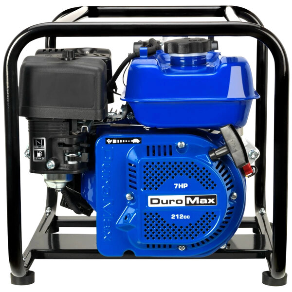 DuroMax XP702HP Portable 212 CC 2" Gasoline Engine Water Pump Kit - 70 GPM