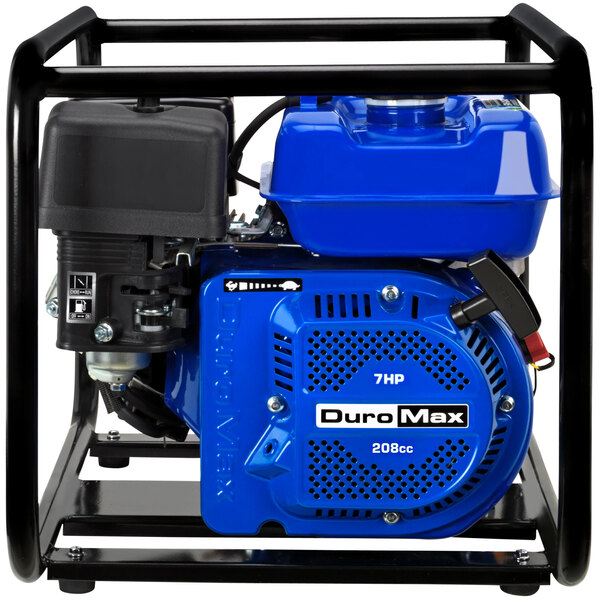 DuroMax XP652WP Portable 208 CC 2" Gasoline Engine Water Pump Kit - 158 GPM, 3600 RPM