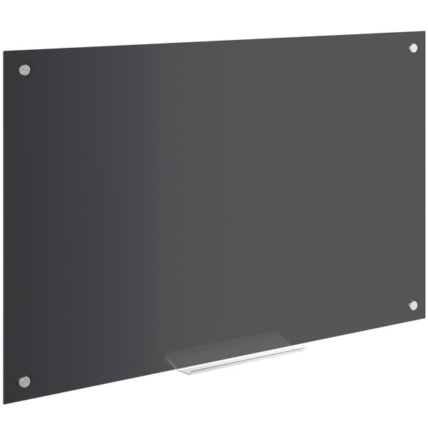 Dynamic by 360 Office Furniture 36" x 24" Frameless WallMount Black