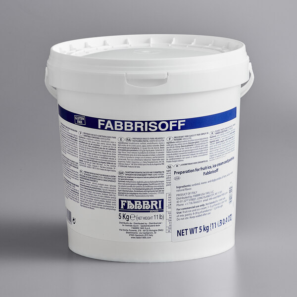 Fabbri Fabbrisoff Emulsifier 5 kg (11 lbs. 4 oz.)