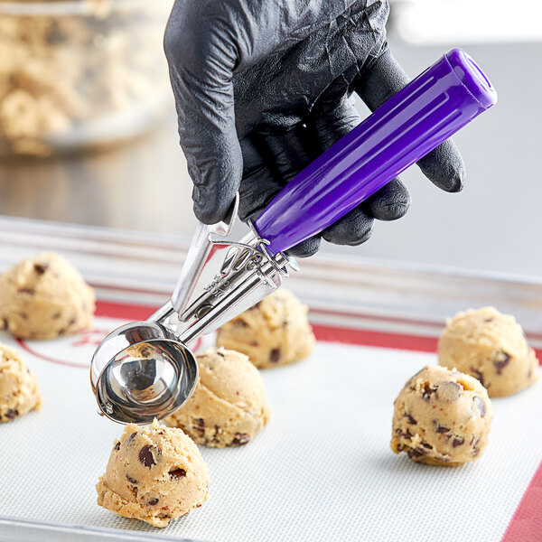 Choice #40 Purple Thumb Press Disher - 0.75 oz.