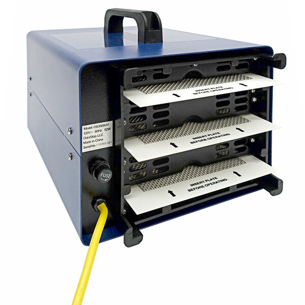 OdorStop OS3500UV Ozone Generator / UV Air Purifier with 3 Ozone Plates