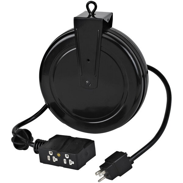 Lind Equipment LE2620B12Q Cord Reel with (4) NEMA 5-20 Outlets